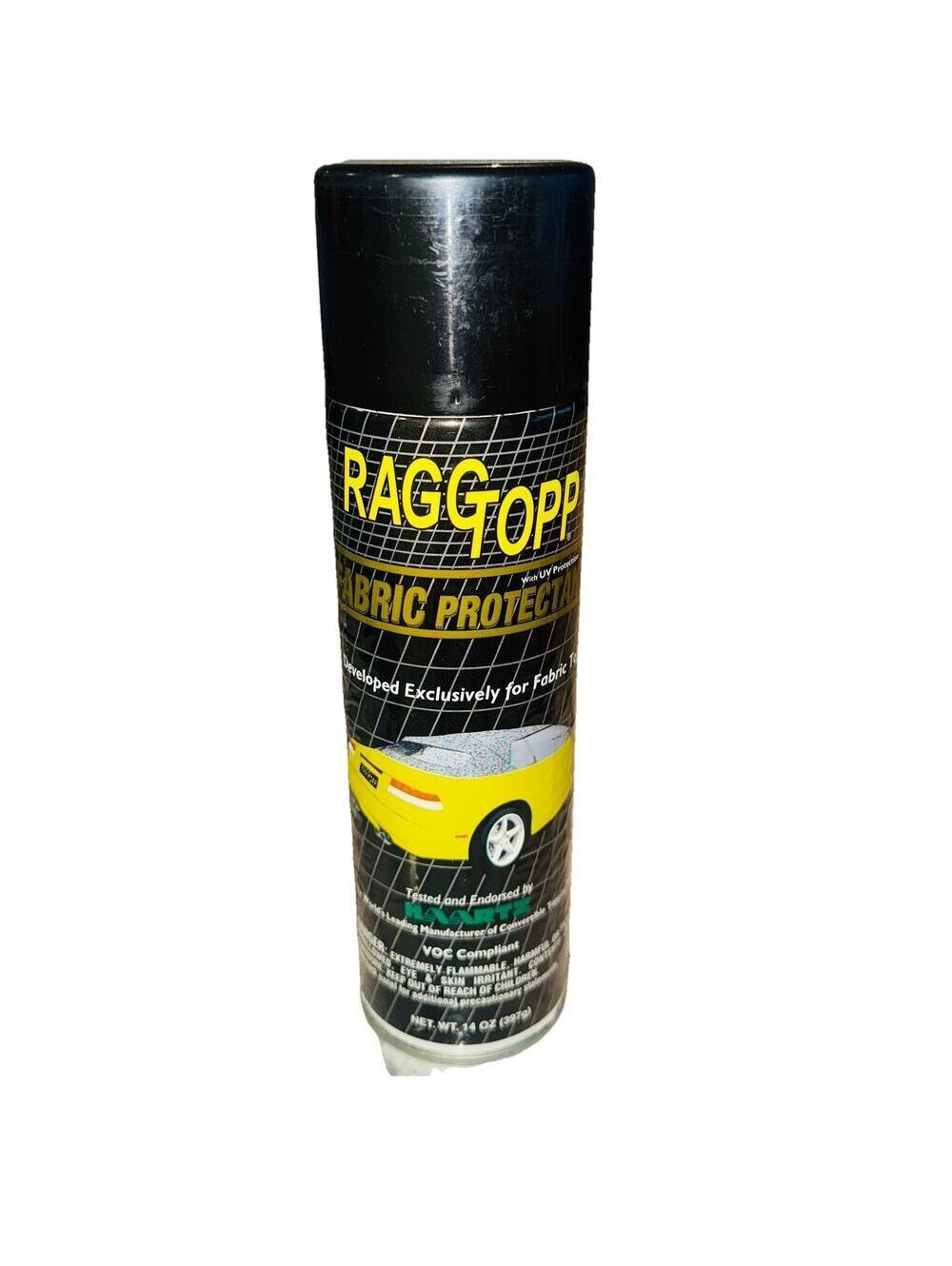 RaggTopp Convertible Car Care Fabric Cleaner and UV Protector 14 Oz new